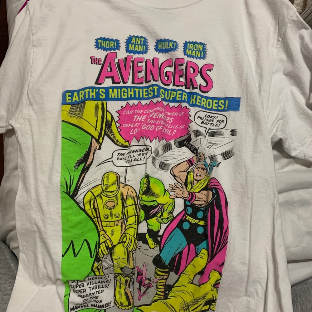 marvel shirt